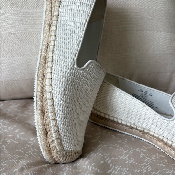 DKNY White Espadrille Flats - Picture 2 of 13